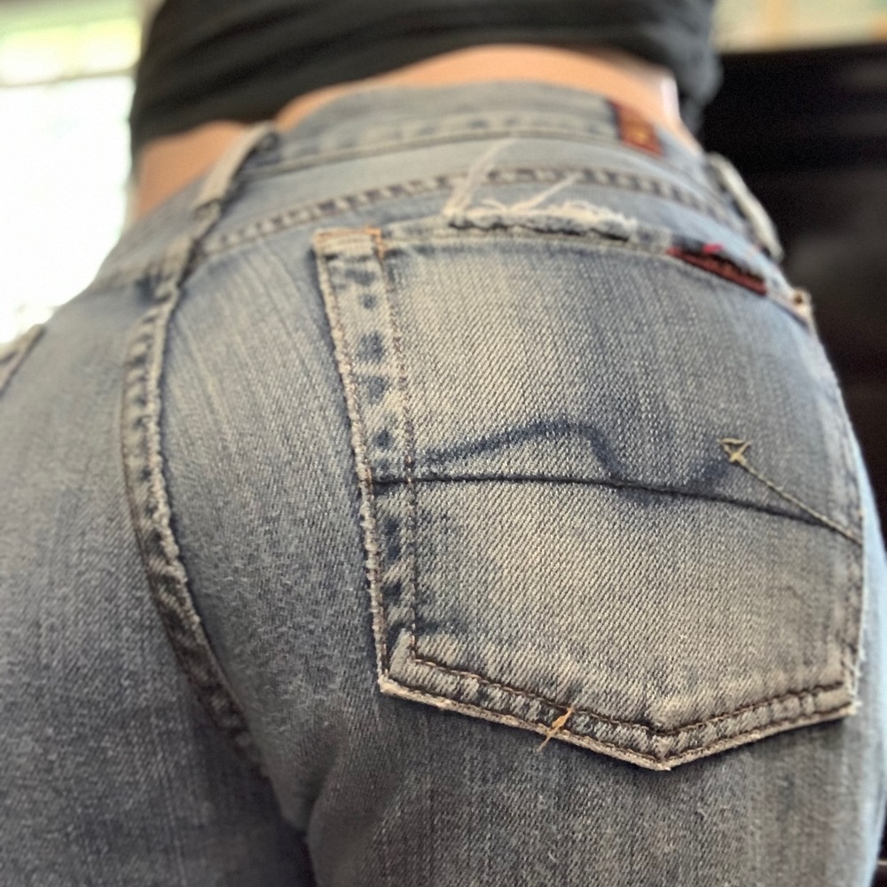 7 For All Mankind Women Denim Designer Jeans Size 27